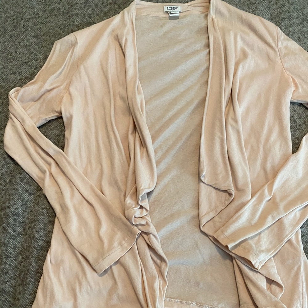 J. Crew blush cardigan